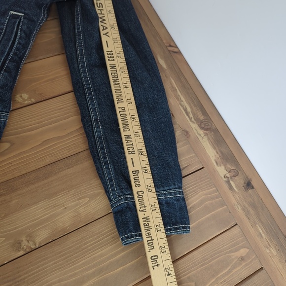 Levi’s Women's Sherpa Lined Short Denim Winter Trucker Jacket Size XS - Picture 8 of 14